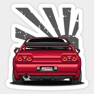 Monster Skyline GT-R R32 (Red Pearl Metallic) Sticker